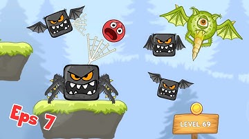 Red Ball 5 - Game Walkthrough New Update Eps 7 Level 73 - 84