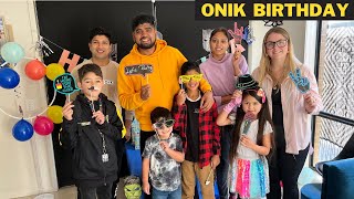 BEST BIRTHDAY SURPRISE 😲 HIS REACTION | CELEBRATING ONIK BIRTHDAY |