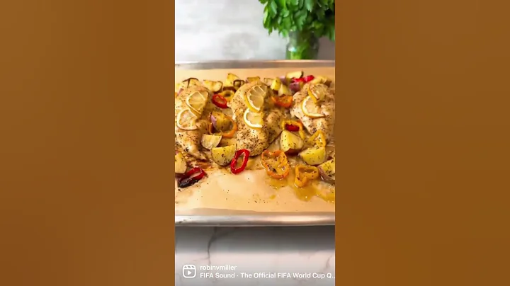 Sheet Pan Lemon Pepper Chicken! One pan - protein ...