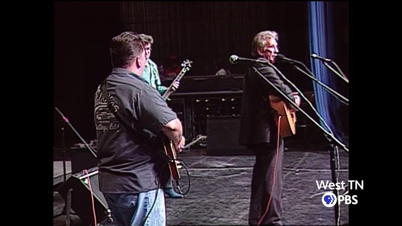 with Rayburn Anthony @ Rockabilly Hall of Fame 2002