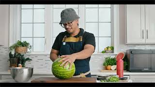 Delicious and easy watermelon salad