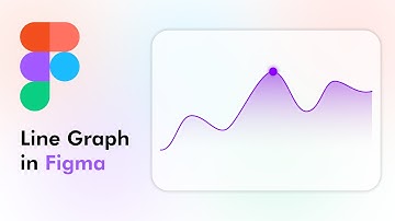 Figma for beginners: line graph gradient curve chart