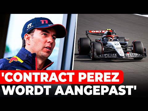 'Contract Perez wordt mogelijk aangepast', 'Hugo Boss wordt titelsponsor Alpha Tauri' | GPFans News
