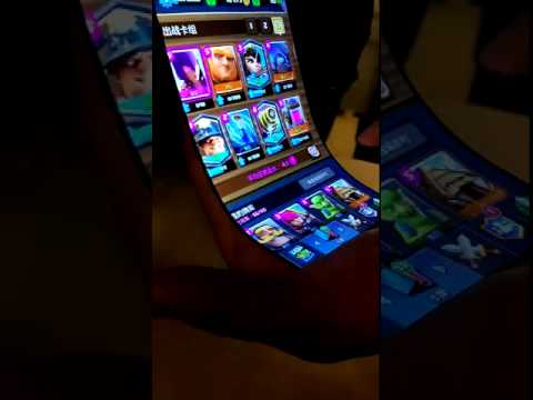 Рабочий прототип гибкого смартфона от Xiaomi?. Фото.