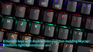 RAPOO V508 Backlit Mechanical Gaming Keyboard