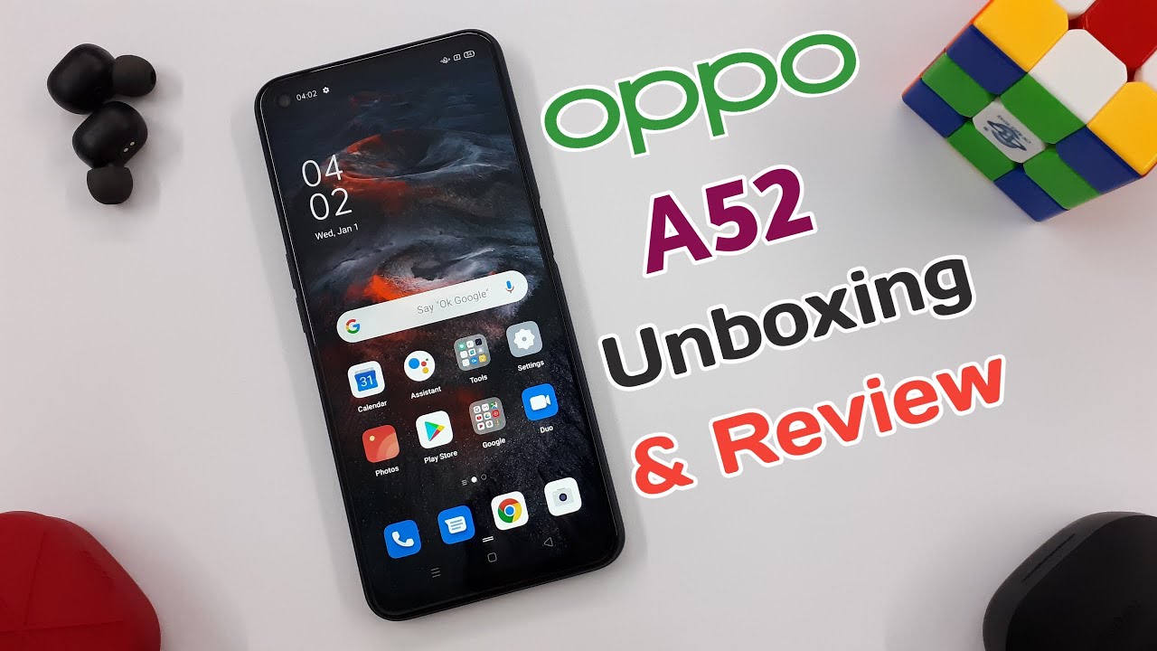 OPPO A52 Unboxing & Detailed Review | 6GB Ram 128GB Rom | Quad Rear