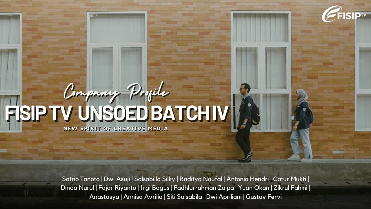 Company Profile FISIP TV UNSOED BATCH IV