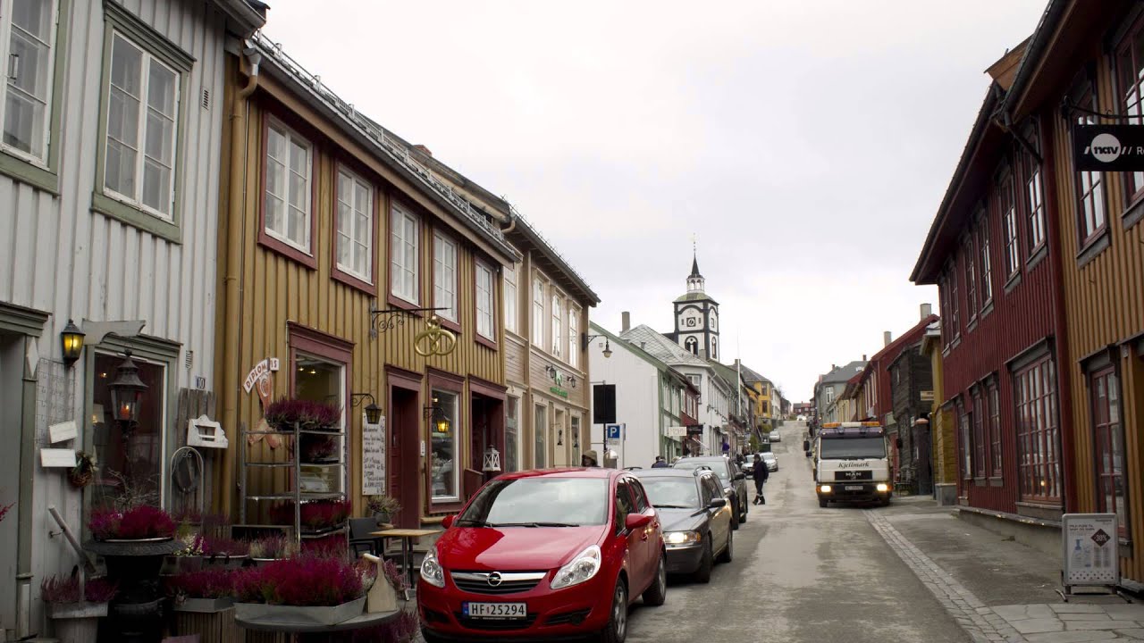 Røros før og nå