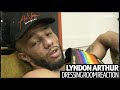 Emotional Lyndon Arthur immediate reaction to Yarde win "My brother guides me through every fight."