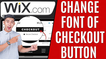How to Change the Font of the Checkout Button Text on Wix [Quick Guide]
