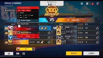 HGCHEAT+P2077KNG CS MOST WANTED HACK FREE FIRE MOD MENU | GRINGO XP 😜 | NEW UPDATE CS WORKING HACK