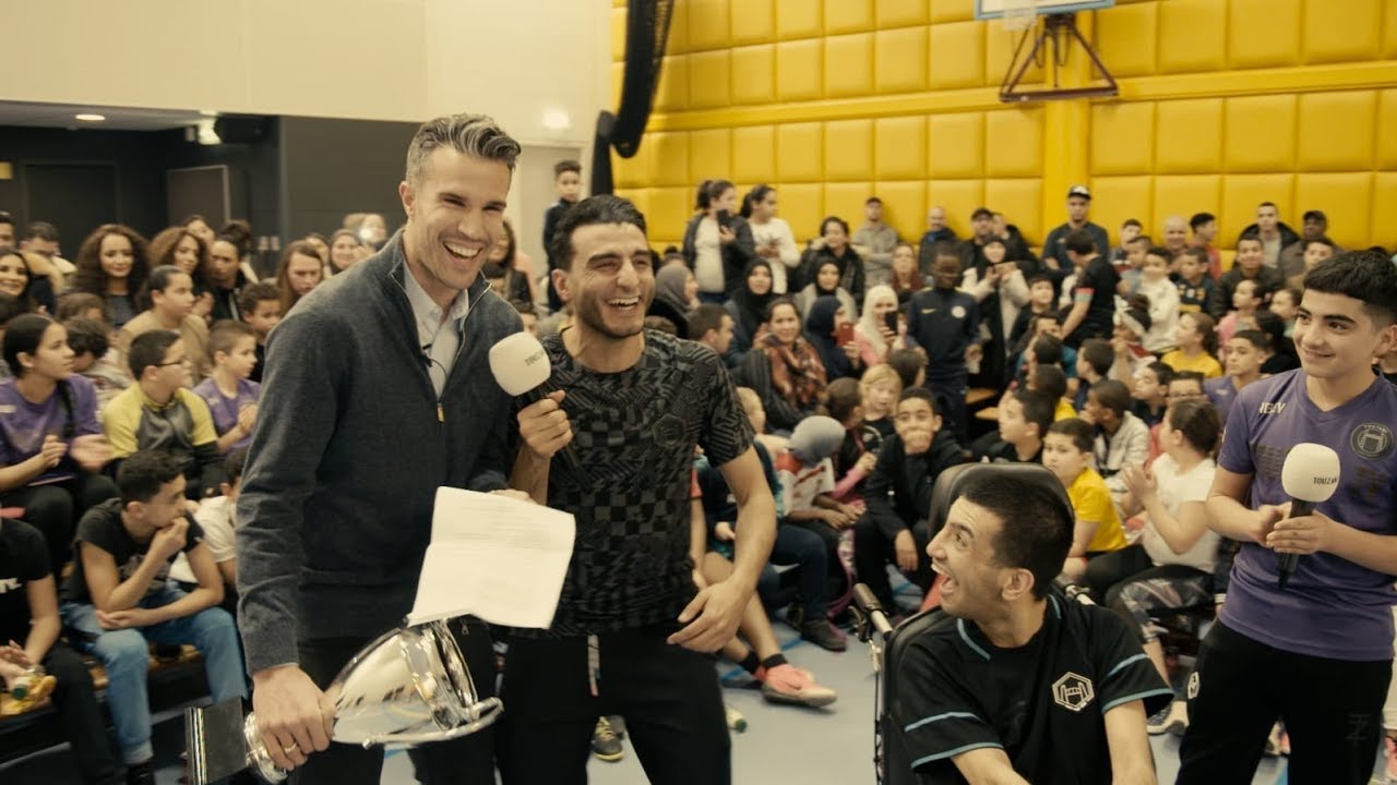 Touzani school FATIH CUP 2019 met ROBIN VAN PERSIE