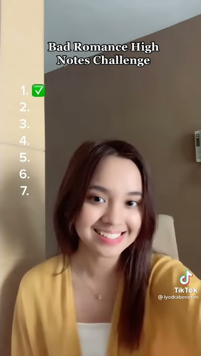 LYODRA (BAD ROMANCE- HIGH NOTES)!!! #TikTok #BadRomance #HighNotes #VokalPlus