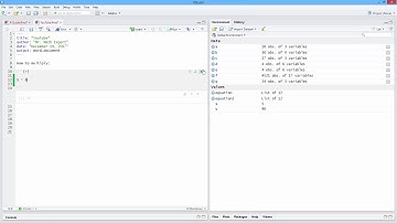 How to Perform Multiplication in R. [HD]