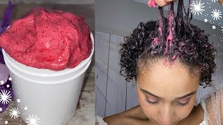 INSANE CURL GROWTH MOISTURIZING TROPICAL HAIR MASK DIY