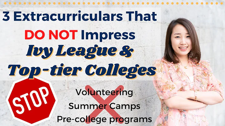 3 Extracurriculars That DO NOT Impress Ivy League & Top-tier Colleges // Julie Kim Consulting