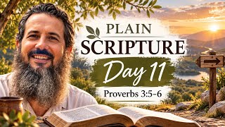 V1 D11 Plain Scripture Proverbs 3:5-6