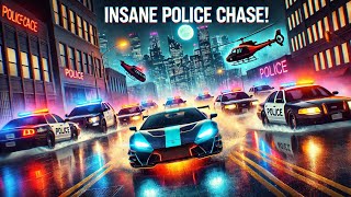 Public Chase! Sports Car Driving Game | High-Speed Police Escape & Extreme Racing screenshot 1
