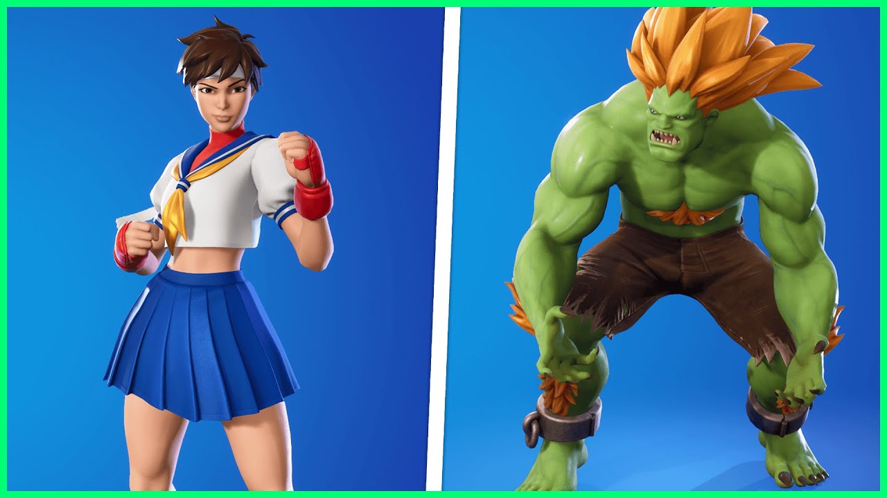 Street Fighters' Blanka and Sakura Touch Down in Fortnite - Compete in the  Blanka & Sakura Cup!