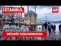 Beating Heart Of Bosphorus In Istanbul 2023 18 March Walking Tour|4k UHD 60fps