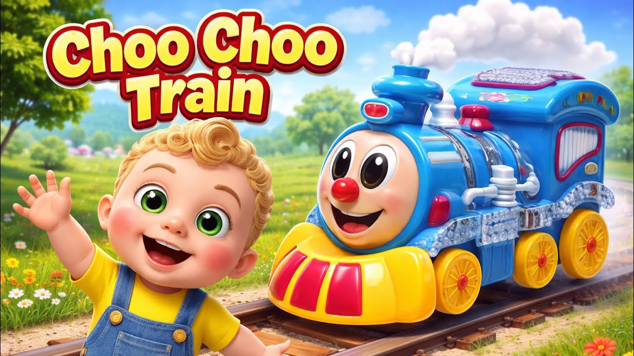 📌 Choo Choo Train 🚂✨ | All Aboard for Bubble Adventures! | Baby Bubbles