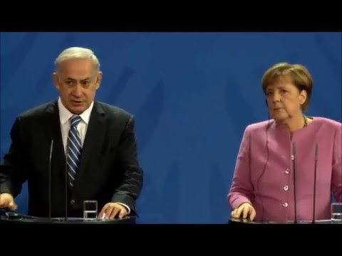 PM Netanyahu&rsquo;s Remarks at Joint Press Conference with Chancellor Merkel