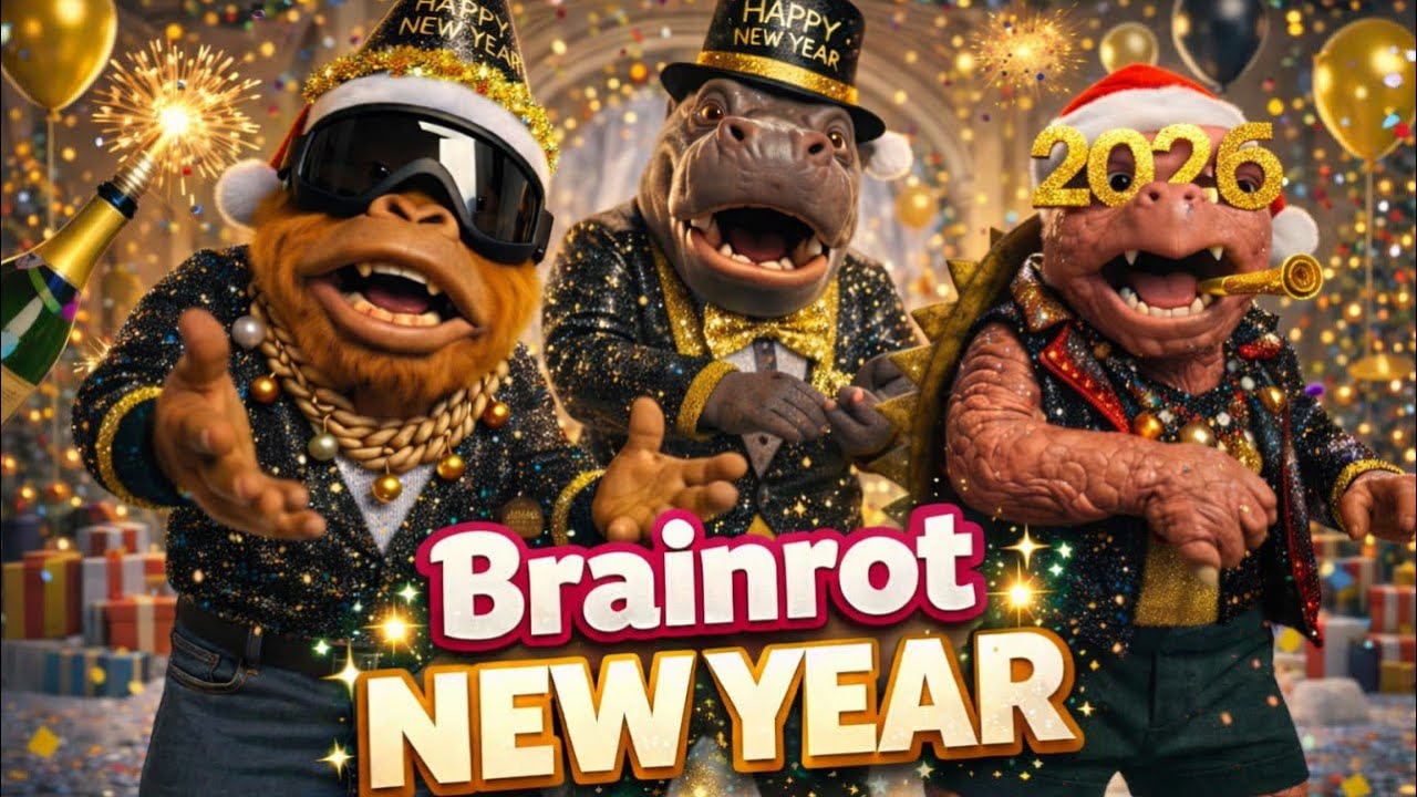 🎄💥 BRAINROT NEW YEAR SONG 2026 (Official Video)