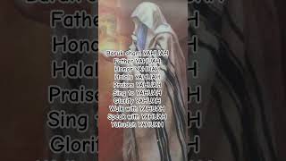 Yahuah, Our Creator, Yahuah, Yahuuh.