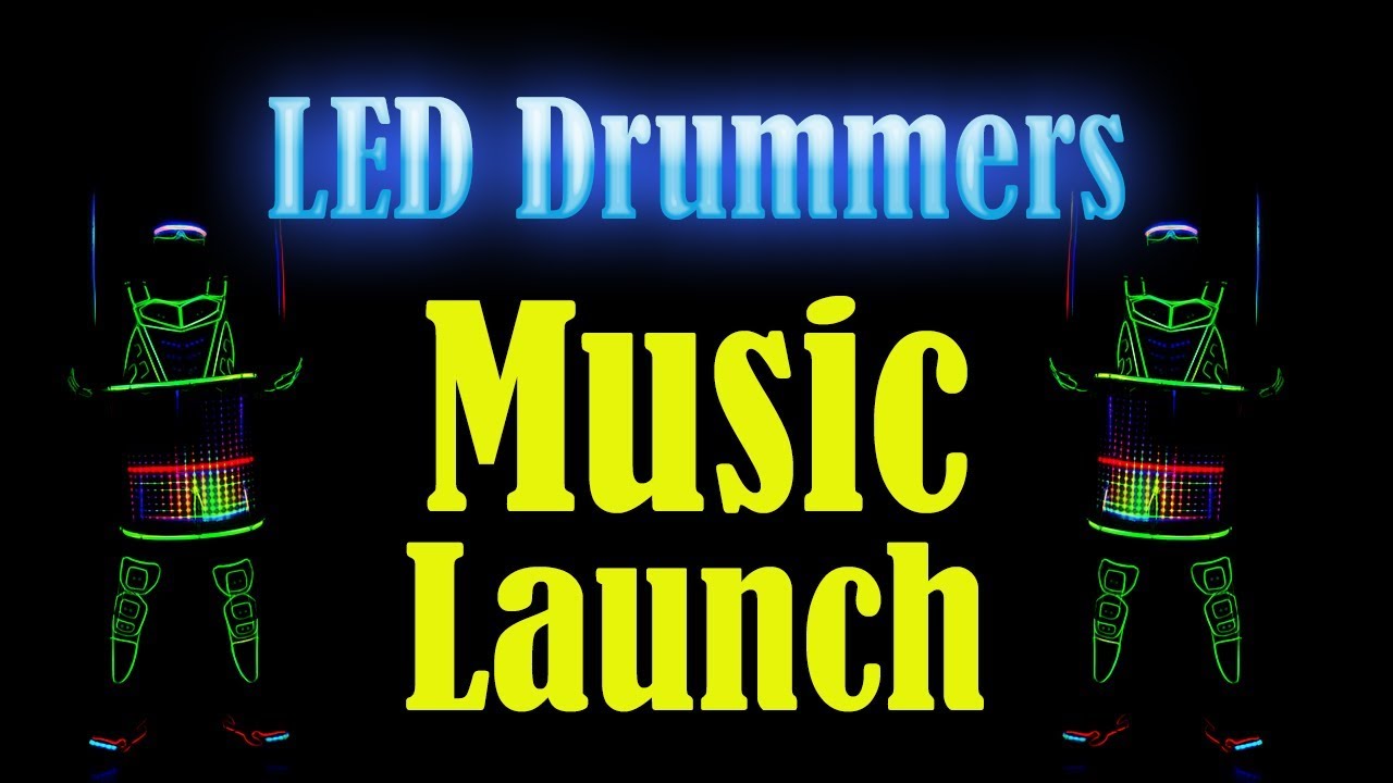 Movie Audio launch with LED Drummers | LED Drummers | Skeleton Dance Crew