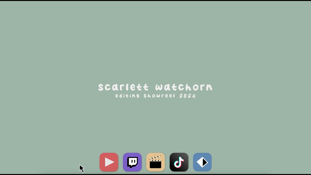 Scarlett Watchorn Showreel 2024