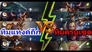 Game rov #เมื่อทีมที่มีแต่แทงค์+ถึก VS ทีมที่มาครบ100เปอร์เซน (อย่าดูถูกแทงค์)