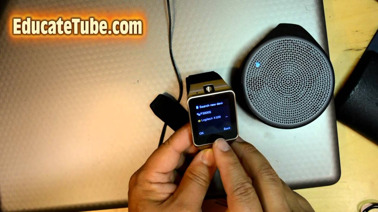 GV18 Aplus Smart Watch Review Specs Part 2 - Bluetooth, SIM card, Micro SD card test
