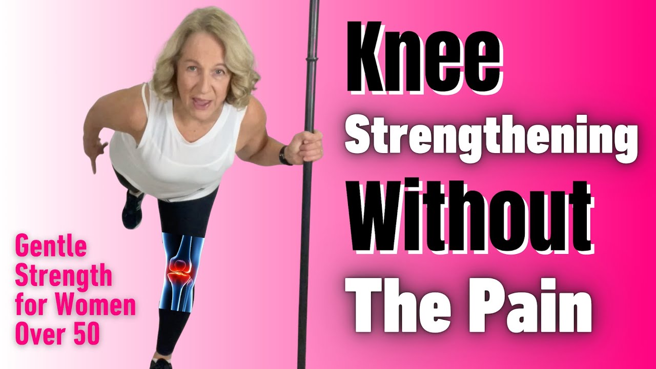 4 Moves to Strengthen & Support Your Knees | Knee Pain Relief Exercises ...