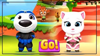 Talking Tom Fun Fair 9 Astro Tom 9 Ninja Hank 9 King Tom 9 Arctic Angela Top Android Game by TraiNghiemGame 3,485 views 4 days ago 8 minutes, 33 seconds