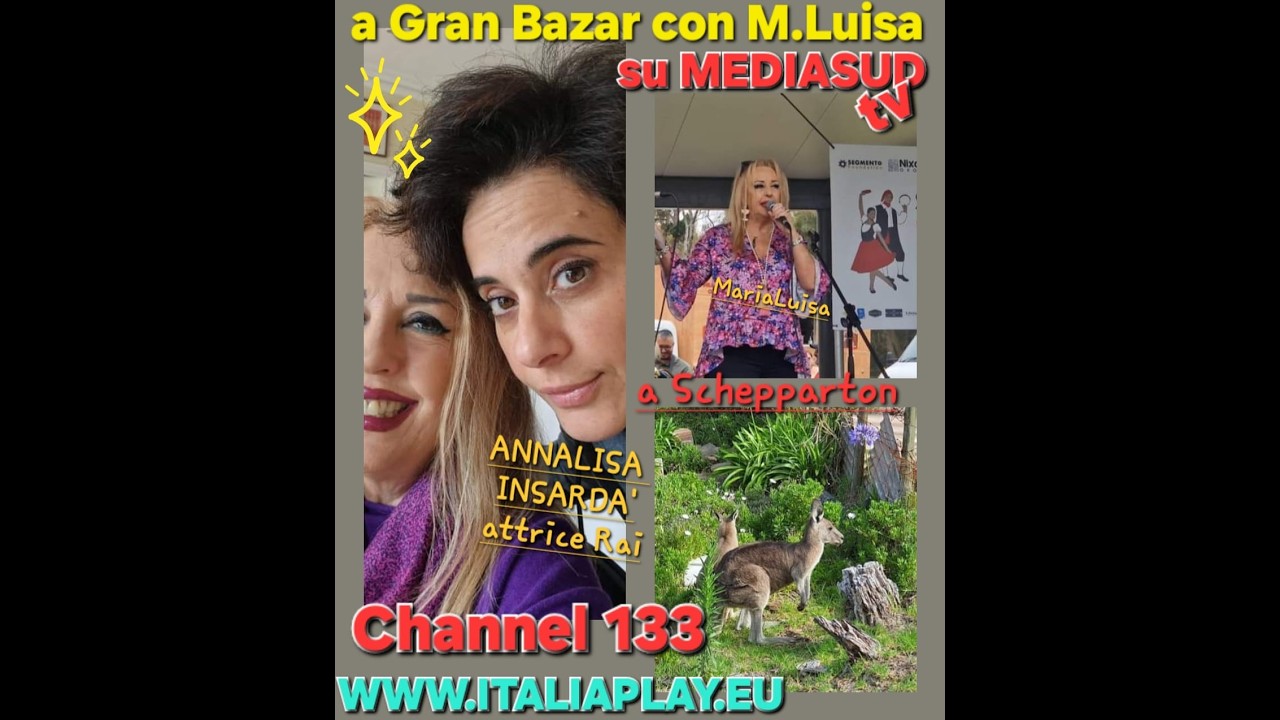 Gran Bazar N.118 - Speciale Shepparton: Festival della Tarantella con Annalisa Insardà e i 