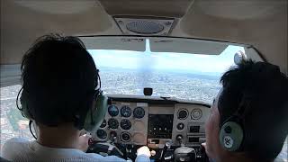Flight Training 240503 By Intentional Go Around and Long Approach Landing