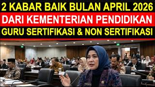 Breaking news kabar terbaru tanggal 4 April 2026 tunjangan sertifikasi guru SKTP Bulan April 2026