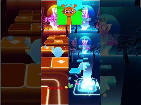 Pink Sprunky’s Dance for Simon 💗 | Phut Hon Tiles Hop #pink #tileshop #gameplay #dance