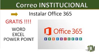 Instalar Office 365 con cuenta INSTITUCIONAL ( Metodo 2022¡¡¡¡¡¡) - YouTube