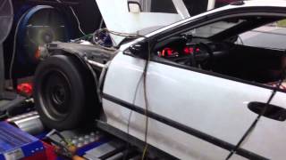 Bazooka turbo k24 honda civic 732 hp dyno turkey 732 hp