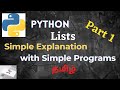 Python lists 1 in tamil  python tutorial for beginnerspython series part 10