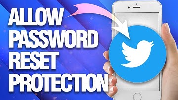 How To Disallow And Turn On Password Reset Protection Option On Twitter App