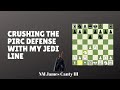 Chess Openings - Crush The Pirc Defense With My Jedi Line