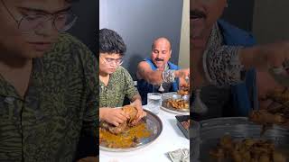 Eating Challenge With Dada 🤯🥵 #kandalovers #eatingchallenge