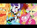 New what if the mane 6 were princesses pony animation compilation