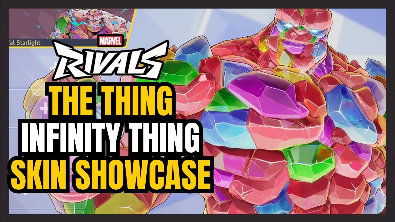 The Thing | Infinity Thing Skin Showcase | Marvel Rivals Gameplay ...