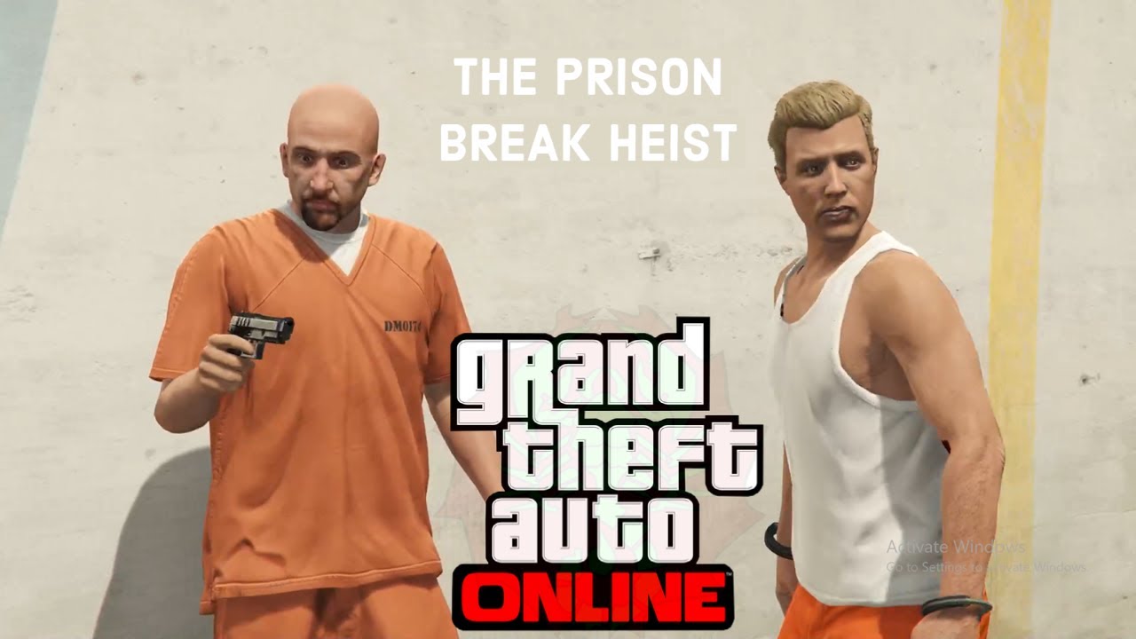 THE PRISON BREAK HEIST GTA ONLINE PART 1 YouTube 