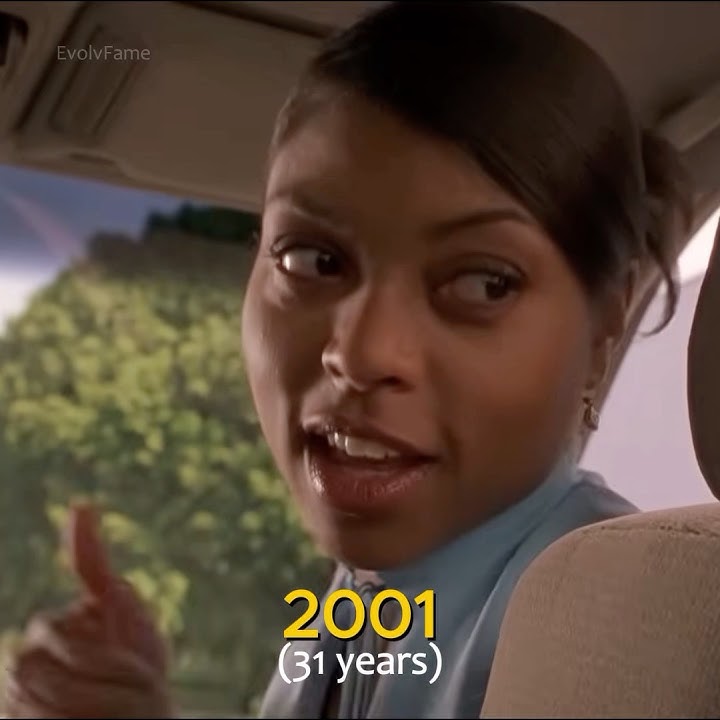 The evolution of Taraji P Henson (2001-2024) #tarajiphenson #tylerperry #evolution #goviral #shorts