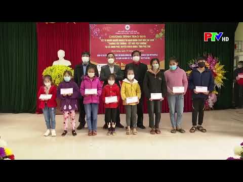 Trao quà tết vì người nghèo tại Phú Thọ