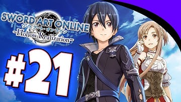 Sword Art Online: Hollow Realization Walkthrough Part 21 NEW ZONE!!! (Switch)